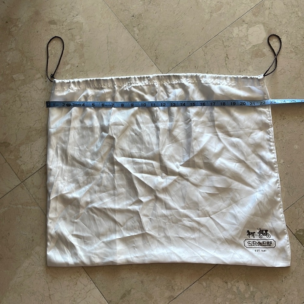 Coach dustbag